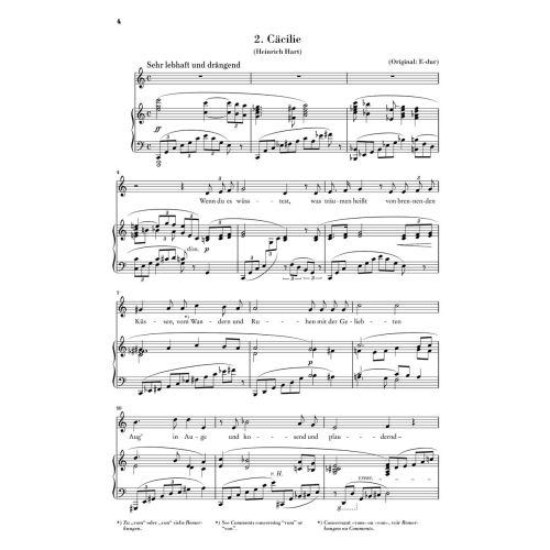 Strauss, Richard - Four Songs op. 27 op. 27 