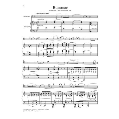 Strauss, Richard - Romance in F major 