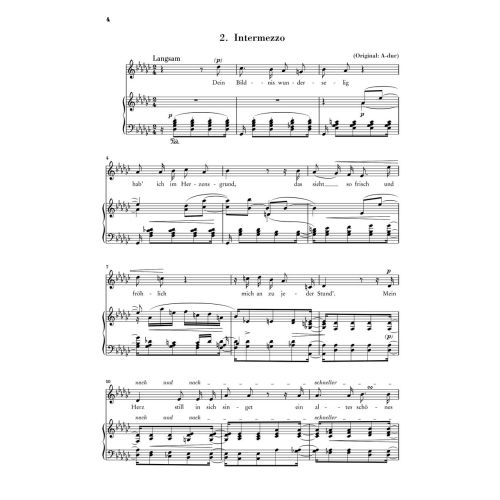 Schumann, Robert - Liederkreis op. 39 nach Eichendorff op. 39 