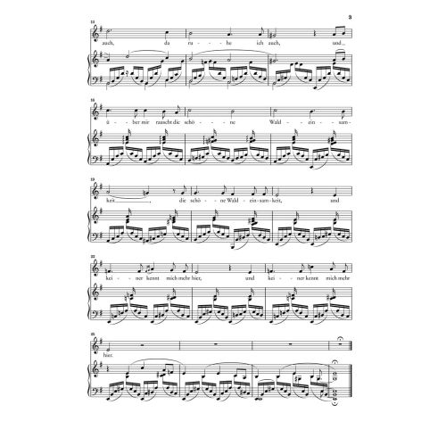Schumann, Robert - Liederkreis op. 39 nach Eichendorff op. 39 