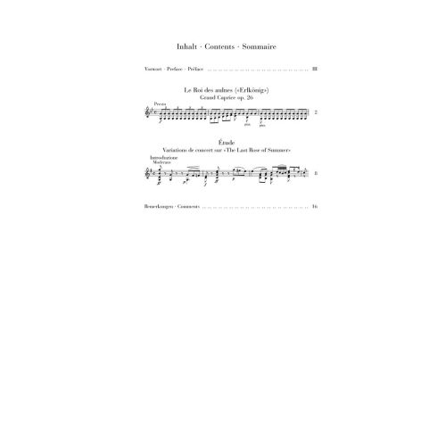 Ernst, Heinrich Wilhelm - “Erlkönig” (after Schubert) and “The Last Rose of Summer” 