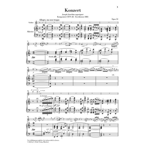Dvo?ák, Antonín - Violin Concerto a minor op. 53 