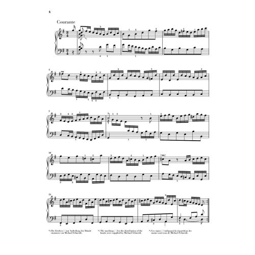 Bach, J.S - French Suite V BWV 816 