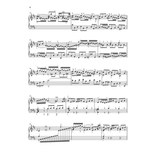 Bach, J.S - Partita 4 in D major BWV 828 