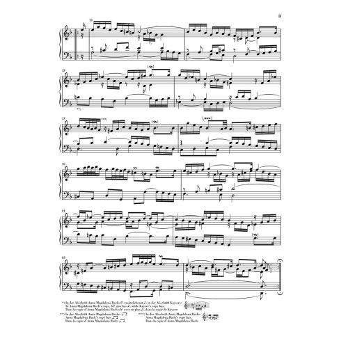 Bach, J.S - French Suite I BWV 812 