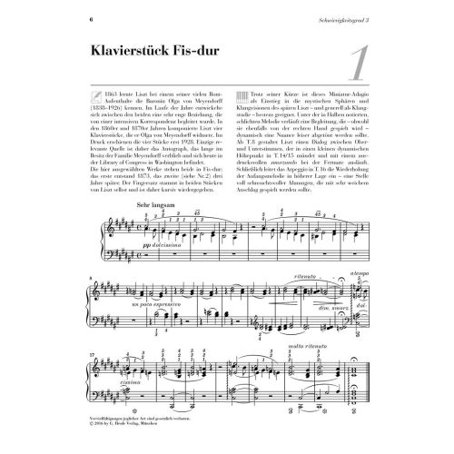 Am Klavier - Liszt 