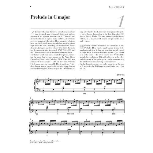 At The Piano - Bach 