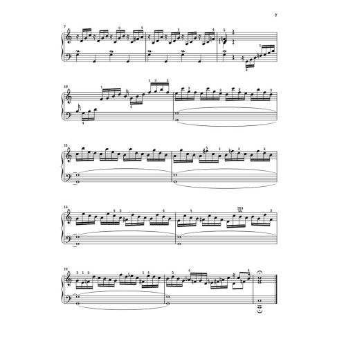 At The Piano - Bach 