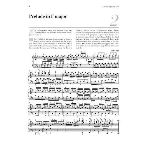 At The Piano - Bach 