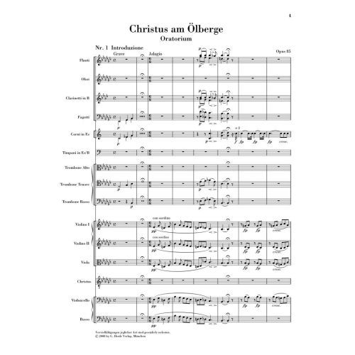 Beethoven, Ludwig van - Christus am Ölberge op. 85 
