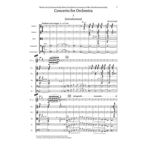 Bartók, Béla - Concerto for Orchestra 