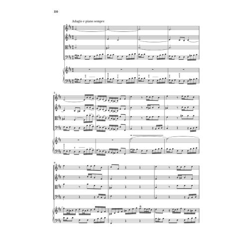 Bach, J.S - Harpsichord Concerto no. 3 BWV 1054 