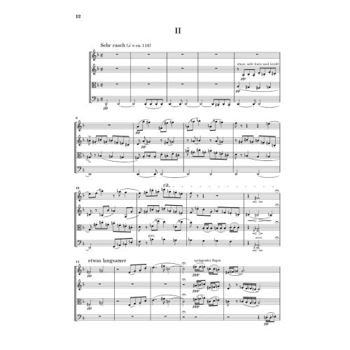 Schoenberg, Arnold - Streichquartett Nr. 2 op. 10 op. 10 
