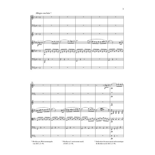 Beethoven, Ludwig van - Septet in E flat major op. 20 