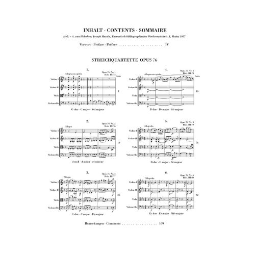 Haydn, Joseph - String Quartets op. 76/1-6 Vol. 10