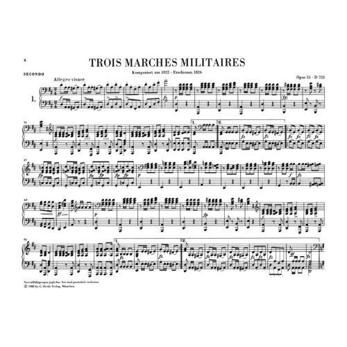 Schubert, Franz - Piano Works for Piano four-hands Vol. 2