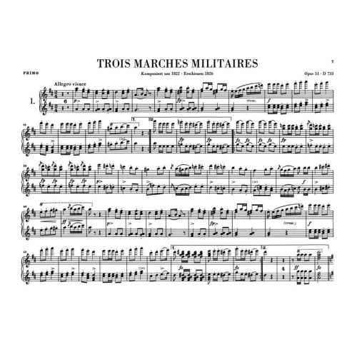 Schubert, Franz - Piano Works for Piano four-hands Vol. 2