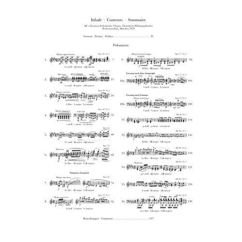 Chopin, Frédéric - Polonaises 