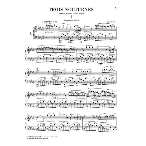 Chopin, Frédéric - Nocturnes 