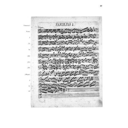 Telemann, Georg Philipp - Twelve Fantasias for Flute Solo TWV 40:2-13 