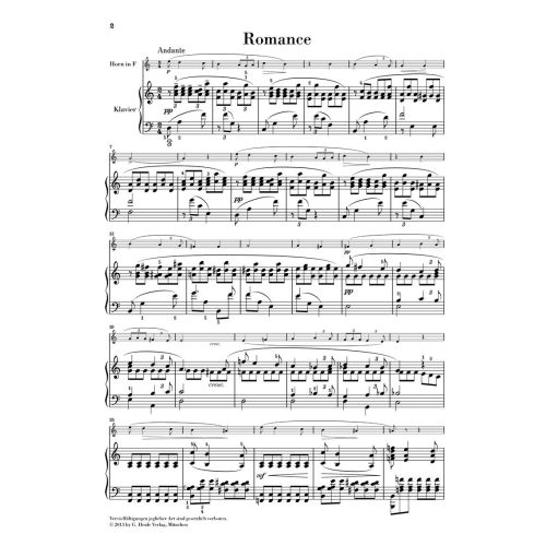 Scriabin, Alexander Nikolayevich - Romance for Horn and Piano 