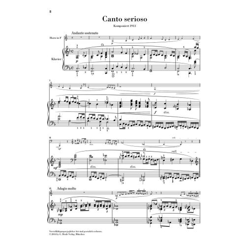 Nielsen, Carl - Canto serioso 