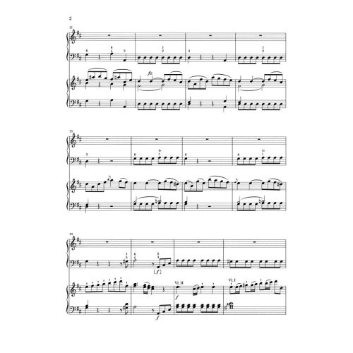 Haydn, Joseph - Concerto for Piano (Harpsichord) and Orchestra D major Hob. XVIII:11 