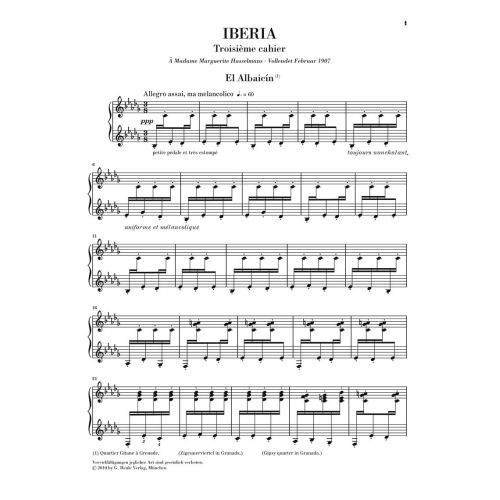 Albéniz, Isaac - Iberia 