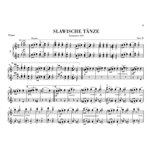 Dvo?ák, Antonín - Slavonic Dances op. 46 