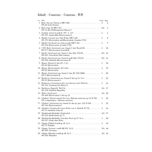Piano Music from Bach to Debussy 