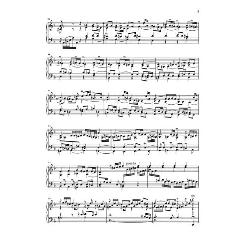 Bach, J.S - Toccatas BWV 910-916 