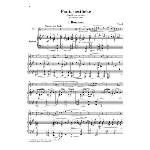 Nielsen, Carl - Fantasy Pieces op. 2 