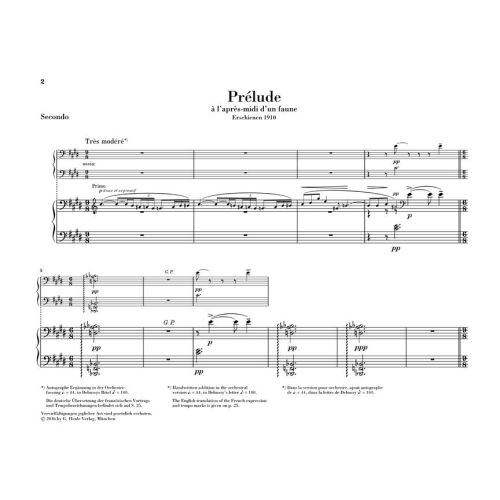 Debussy, Claude - Prélude à l'après-midi d'un faune 