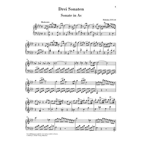 Haydn, Joseph - Complete Piano Sonatas 3 Vol. 3
