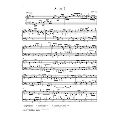 Bach, J.S - English Suites BWV 806-811 