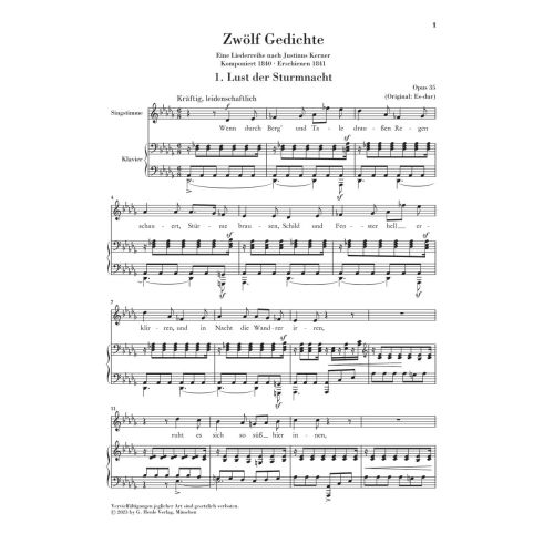 Schumann, Robert - Twelve Pieces op. 35 op. 35 