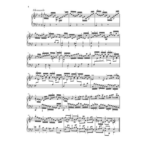 Bach, J.S - Partita Nr. 1 B-dur BWV 825 