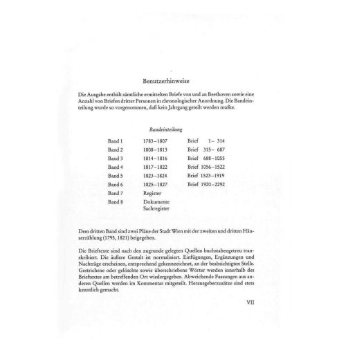 Beethoven, Ludwig van - Briefwechsel Gesamtausgabe Band 3