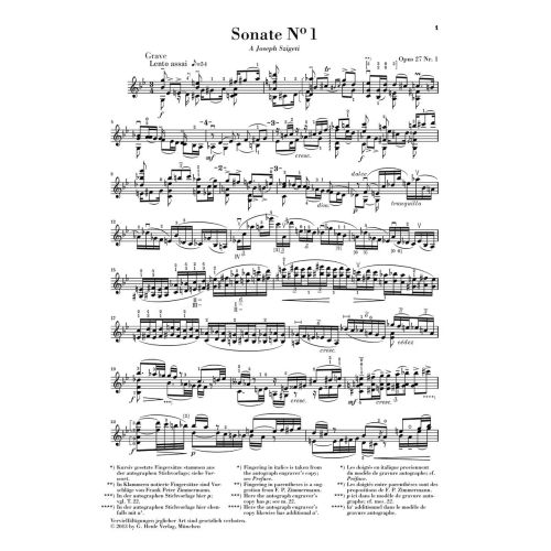 Ysaÿe, Eugène - Six Sonatas for Violin solo op. 27 