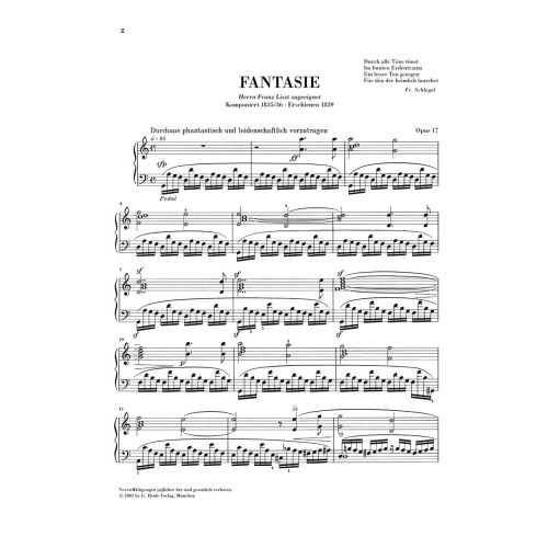 Schumann, Robert - Complete Piano Works Volume 4