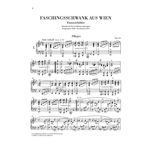 Schumann, Robert - Complete Piano Works Volume 5