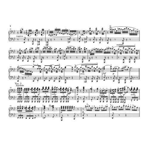 Mendelssohn Bartholdy, Felix - Works for Piano four-hands 