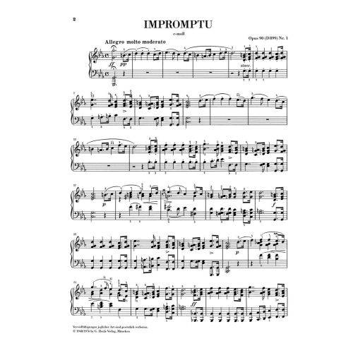 Schubert, Franz - Impromptu c minor op. 90/1 D 899 