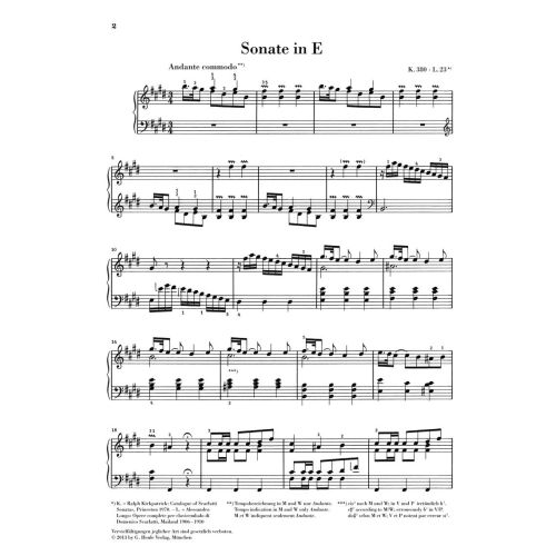 Scarlatti, Domenico - Piano Sonata, K. 380, L. 23 