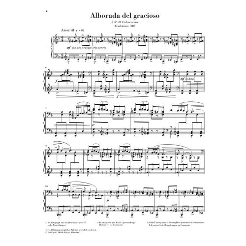 Ravel, Maurice - Alborada del gracioso 