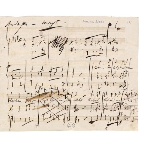 Liszt, Franz - Wenn die letzten Sterne bleichen op. posth. 