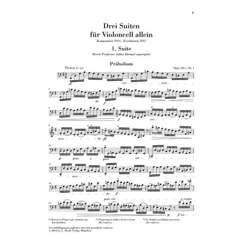 Reger, Max - Three Suites op. 131c 