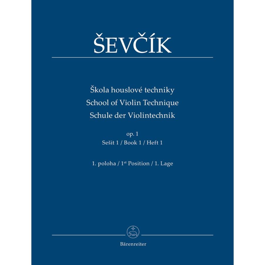 Sevcik, Otakar - School of Violin Technique Opus 1/1