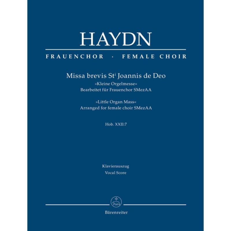 Haydn, Joseph - Little Organ Mass arranged for Female Choir