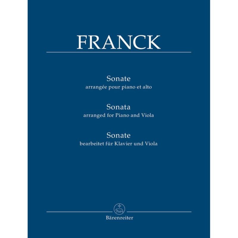 Franck, Cesar - Viola Sonata in A Major